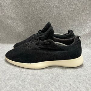 Allbirds Women's Wool Runners Running Shoes Size 9 Grey & White Low Top Sneakers